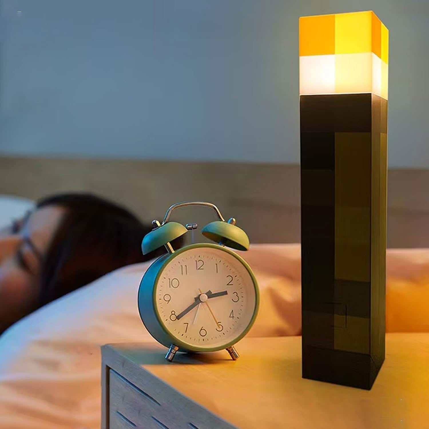 Torch Lamp with Wall Mount - Cool Tween and Teen Room Decor, USB Rechargeable Fantasy Light for Boys and Girls