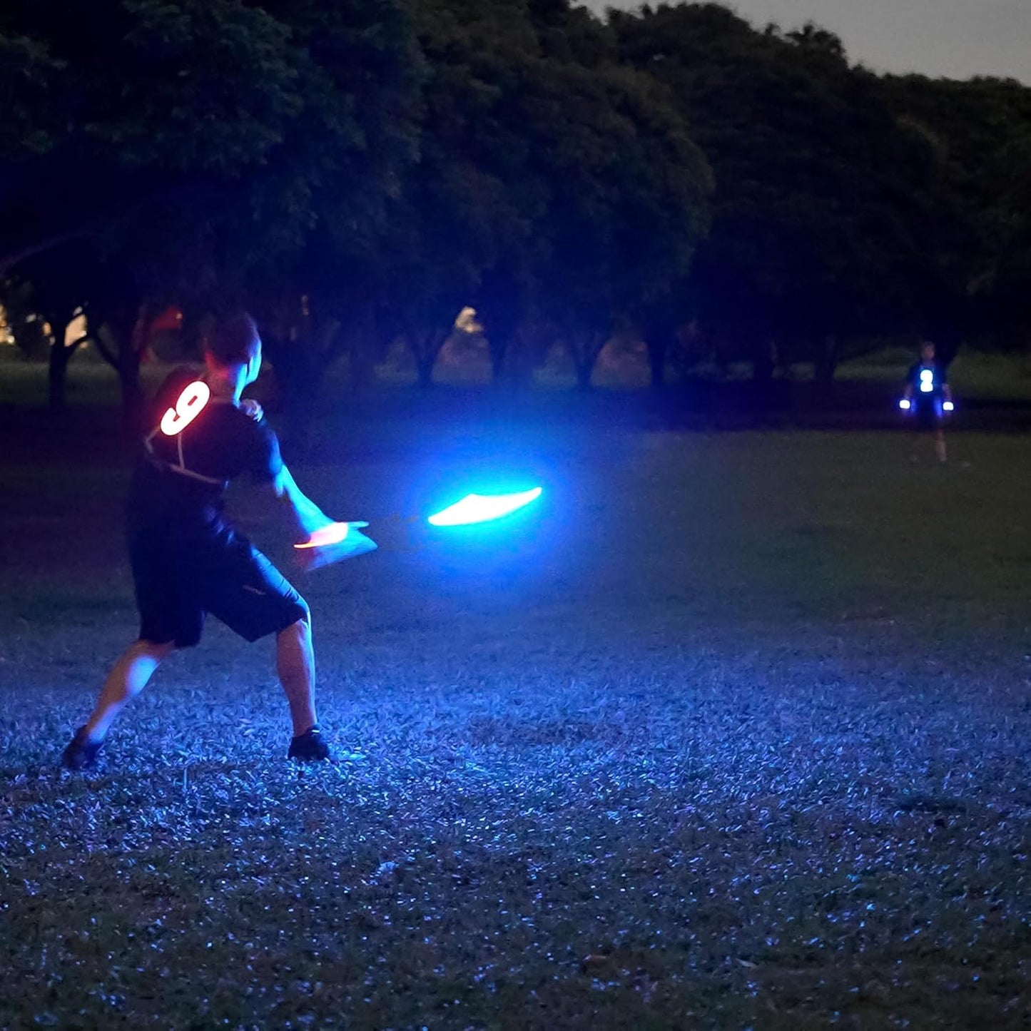TOSY Flying Disc - 108 RGB Light Up Frisbee Birthday Gift for Her, Rechargeable LED Outdoor Toy for Women and Moms