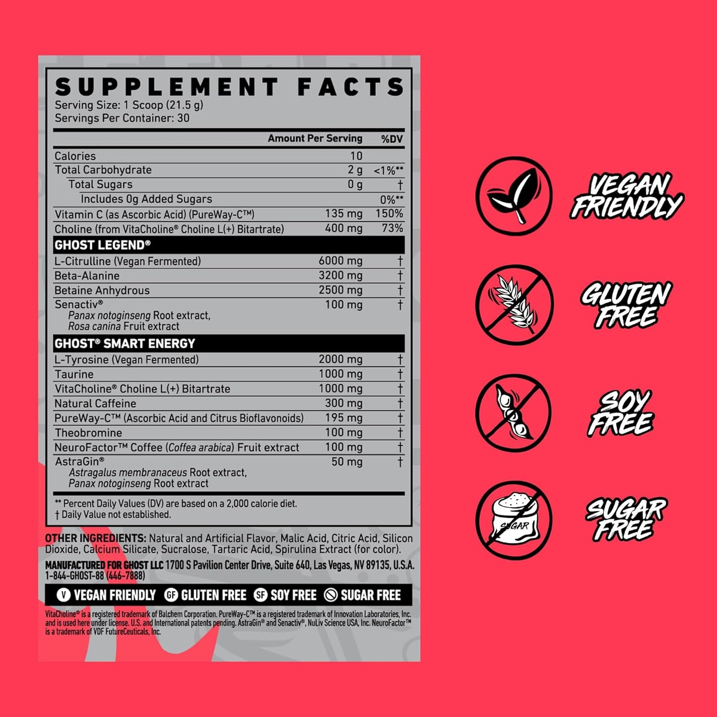 transparent label disclosing every active ingredient dose with zero proprietary blends
