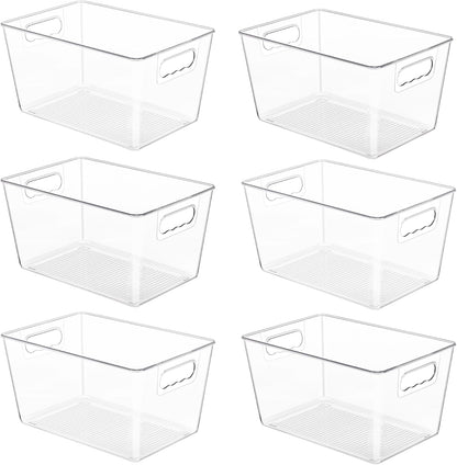transparent plastic construction for at-a-glance content identification
