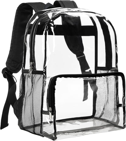 transparent pvc material for full visibility of contents