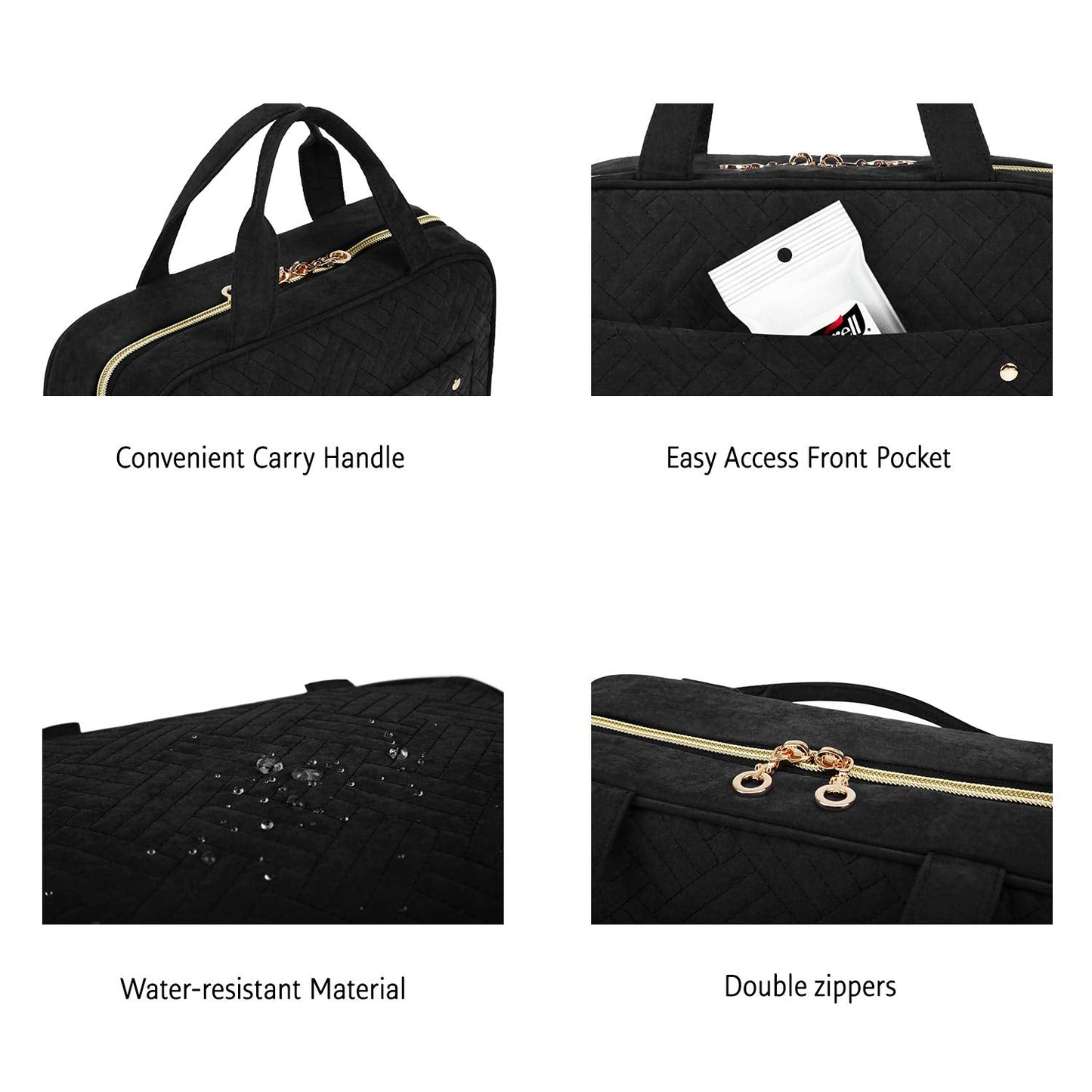 transparent side panels for clear content visibility