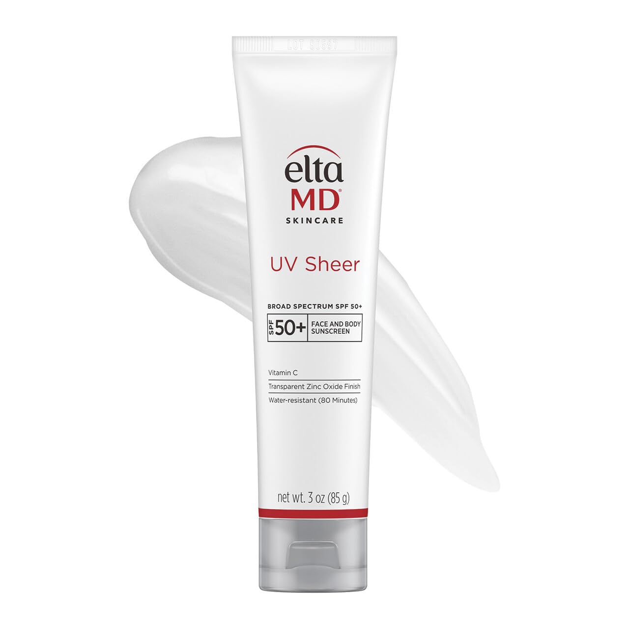 transparent zinc oxide for broad spectrum spf 50+ with no white cast