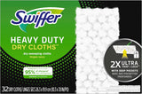 Heavy Duty Dry Sweeping Cloths – Home Office Floor Care for Focused Work Sessions, Unscented 32 Count