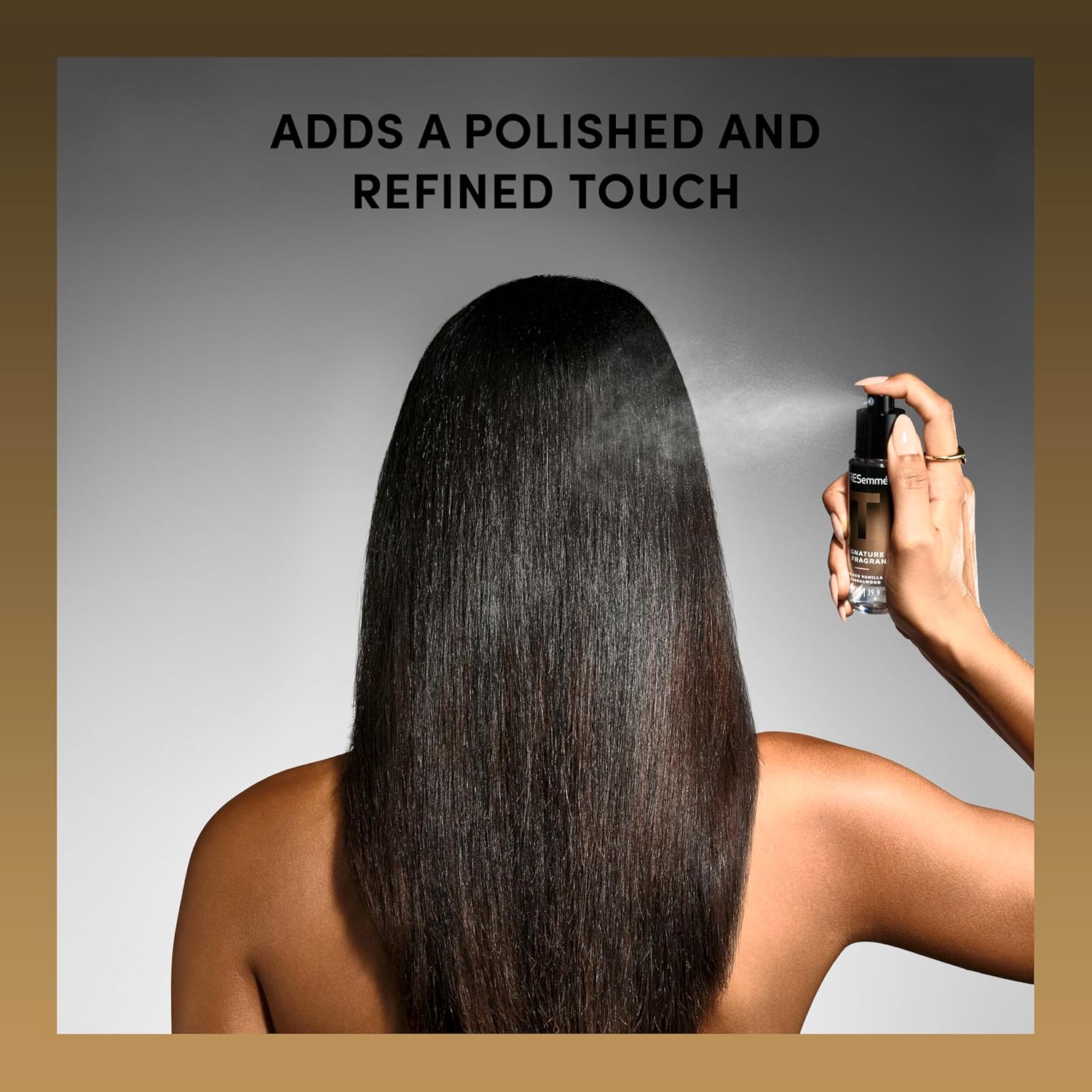 TRESemmé A-List Collection Hair Perfume – Self-Care Nightly Ritual Finishing Spray, Golden Vanilla + Sandalwood