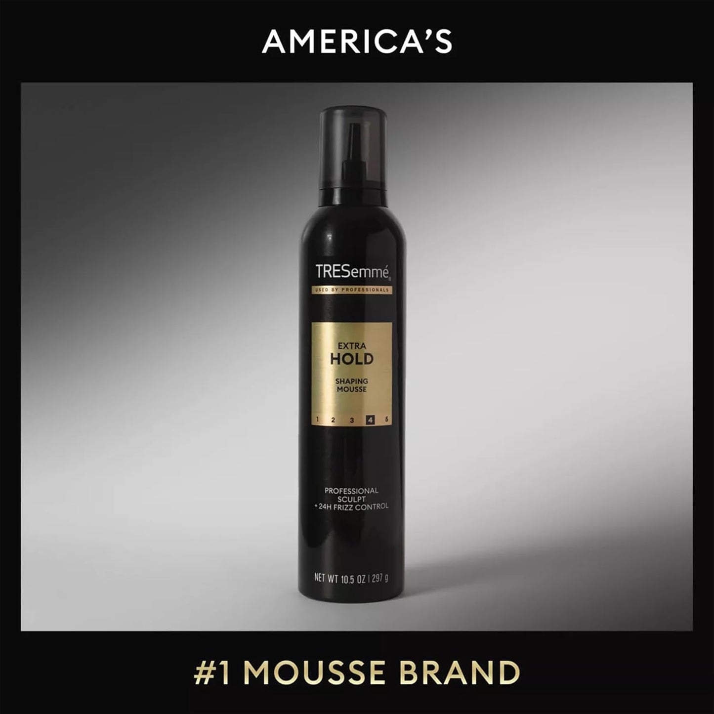 TRESemmé Extra Hold Shaping Mousse 3-Piece Bundle – Budget-Friendly Curly Hair Styling for Shared Family Bathrooms