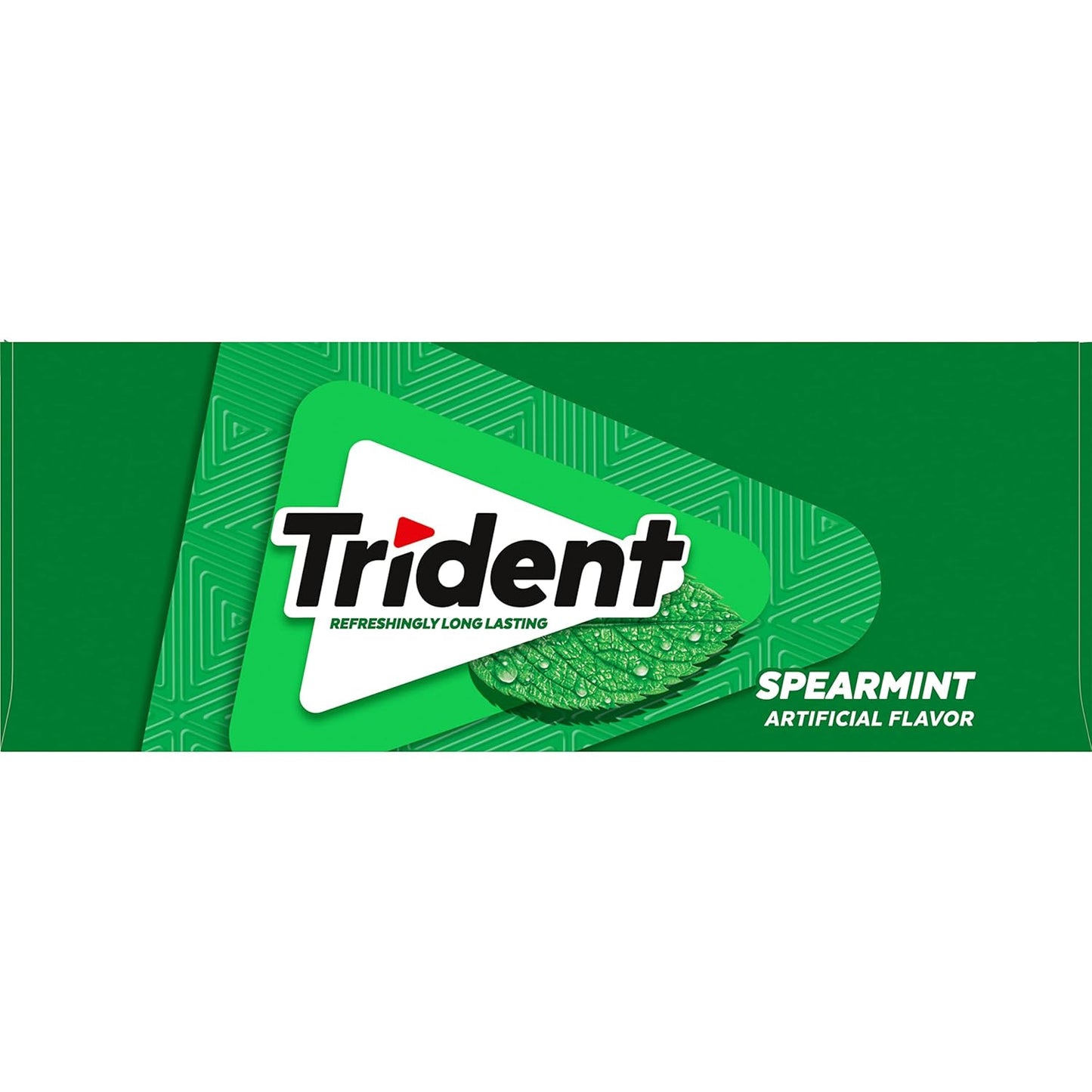 Trident Spearmint Sugar-Free Chewing Gum – Daily Oral Care Ritual with Xylitol for Cavity Protection
