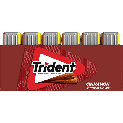 Trident Spearmint Sugar-Free Gum – School Safe Backpack Addition for Kids with ADD and ADHD