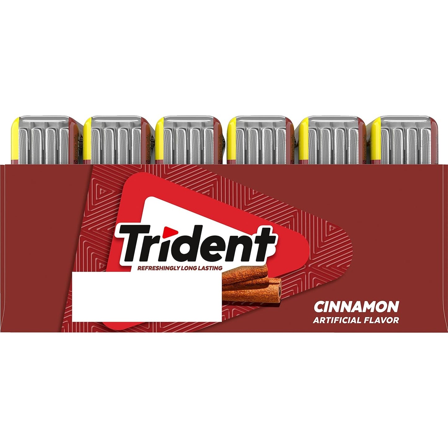 Trident Spearmint Sugar-Free Gum – School Safe Backpack Addition for Kids with ADD and ADHD