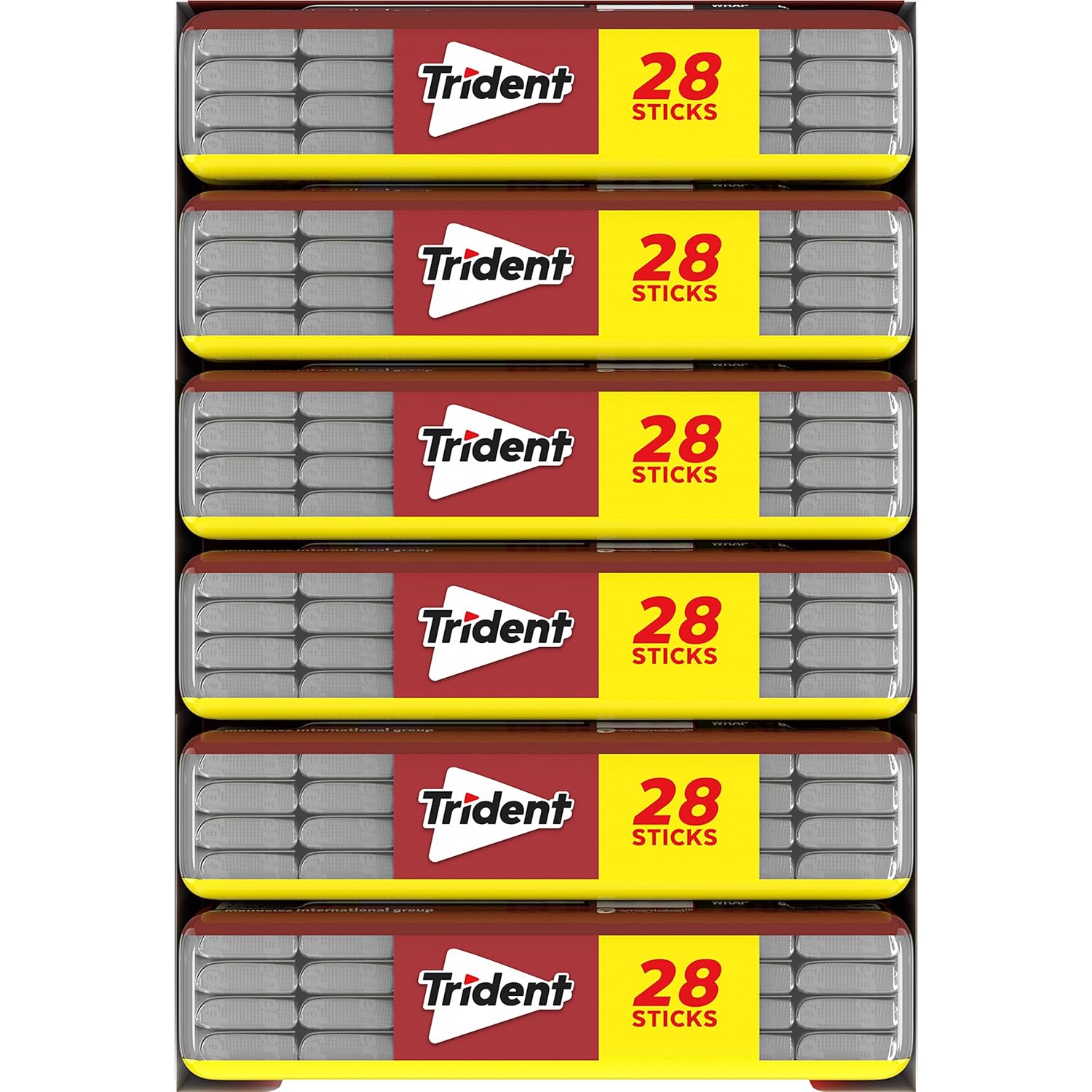 Trident Spearmint Sugar-Free Gum – School Safe Backpack Addition for Kids with ADD and ADHD