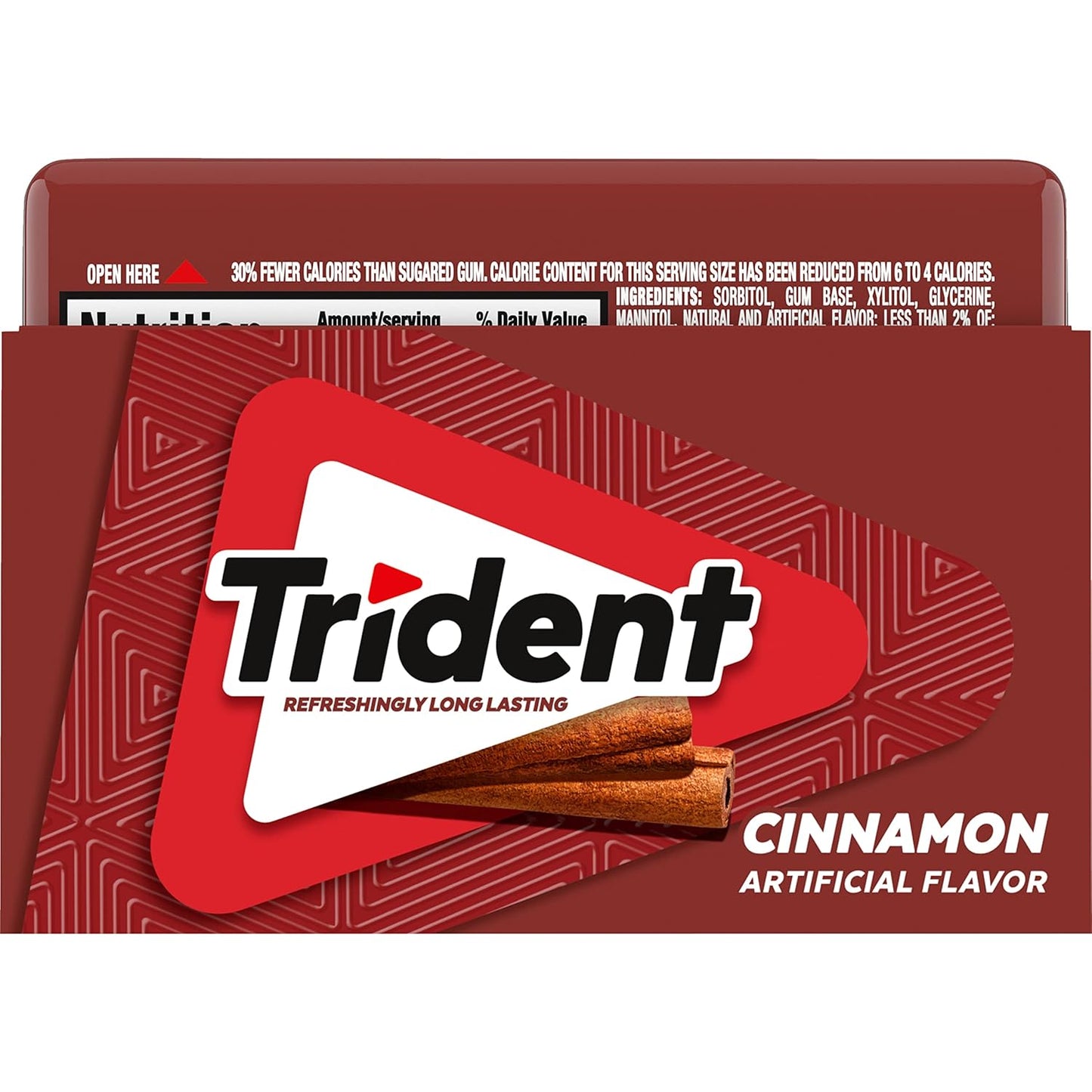 Trident Spearmint Sugar-Free Gum – School Safe Backpack Addition for Kids with ADD and ADHD