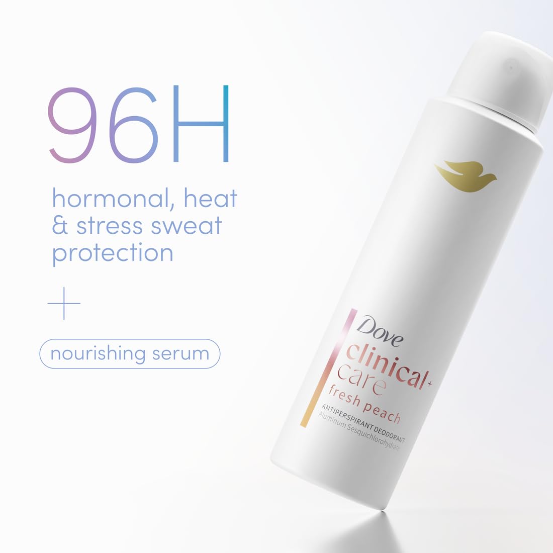 triple-action coverage against hormonal, heat, and stress sweat