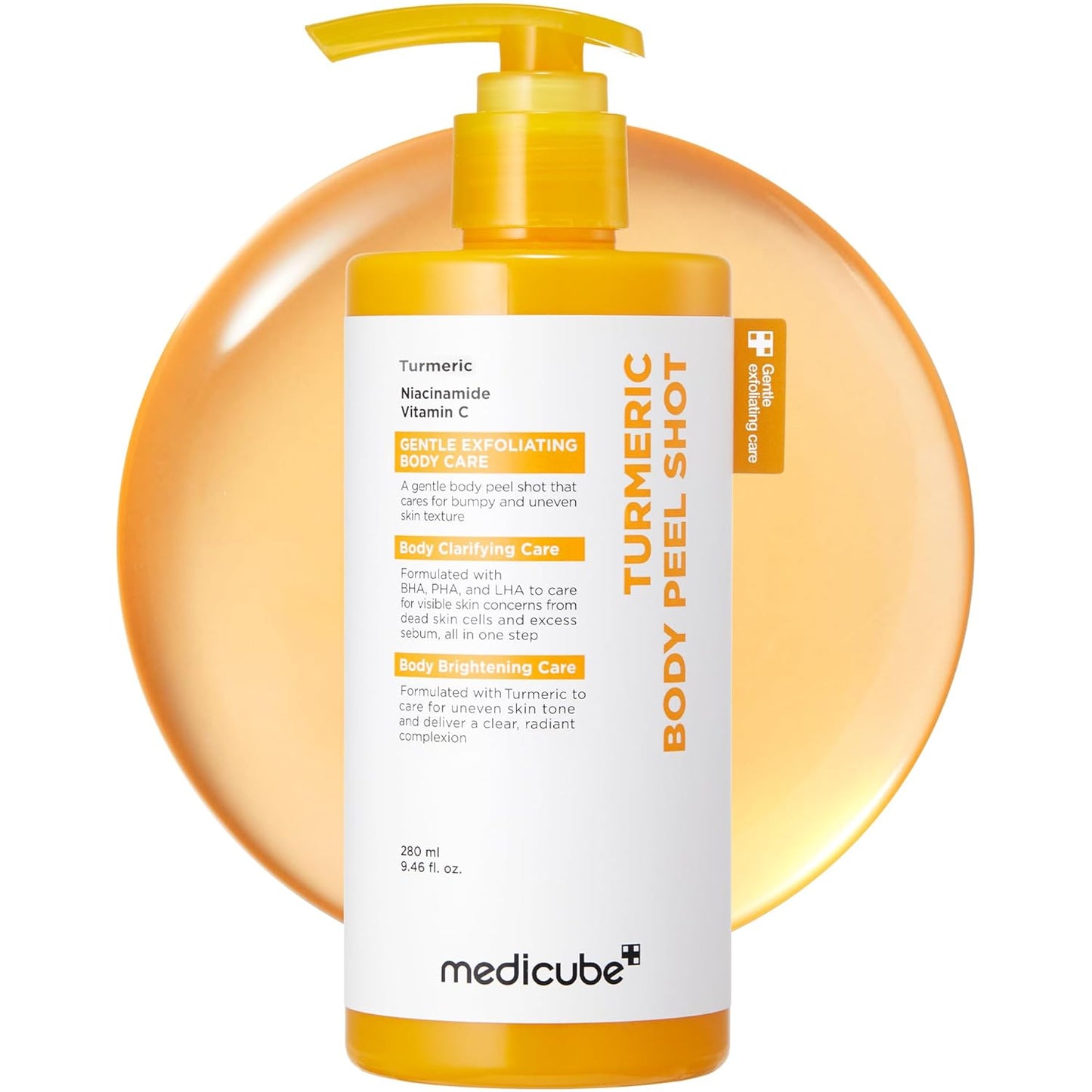 triple chemical exfoliant blend: bha, lha, and pha