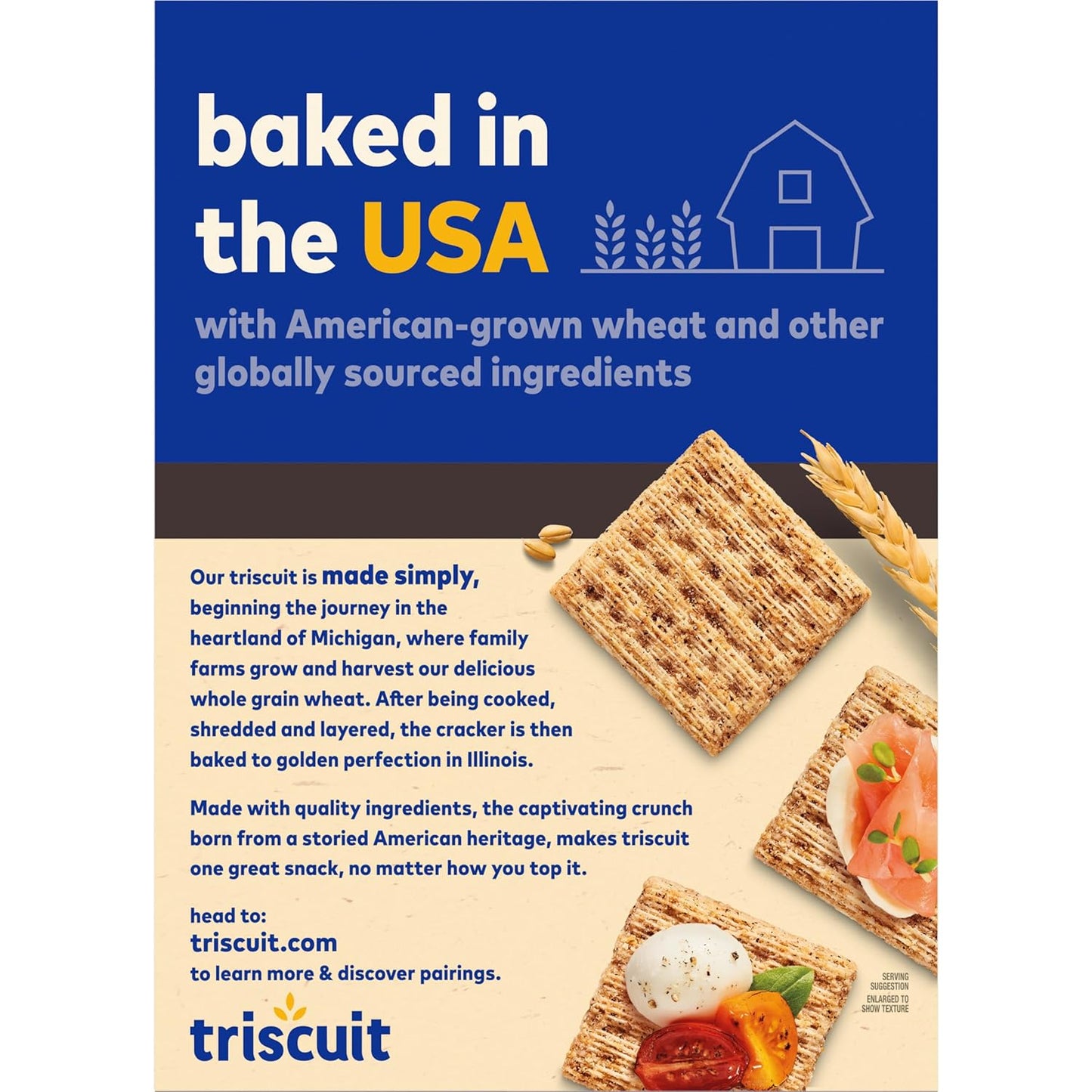 Triscuit Cracked Pepper & Olive Oil Crackers – Portable Snack for Picnics and Car Trips