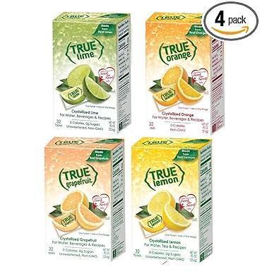 TRUE LEMON Water Enhancer Bulk Dispenser – Zero-Calorie Lemon Flavoring for Daily Self-Care and Hydration Rituals