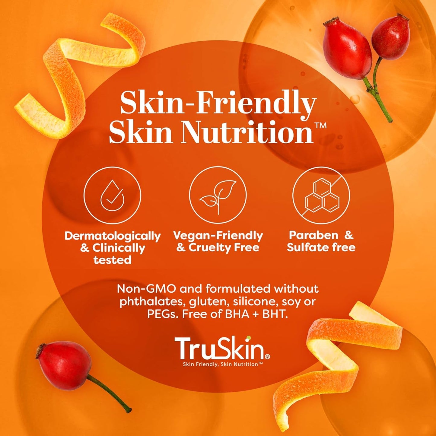 TruSkin Vitamin C Face Wash 2-Pack – Thoughtful Skincare Gift for Clean Beauty Lovers