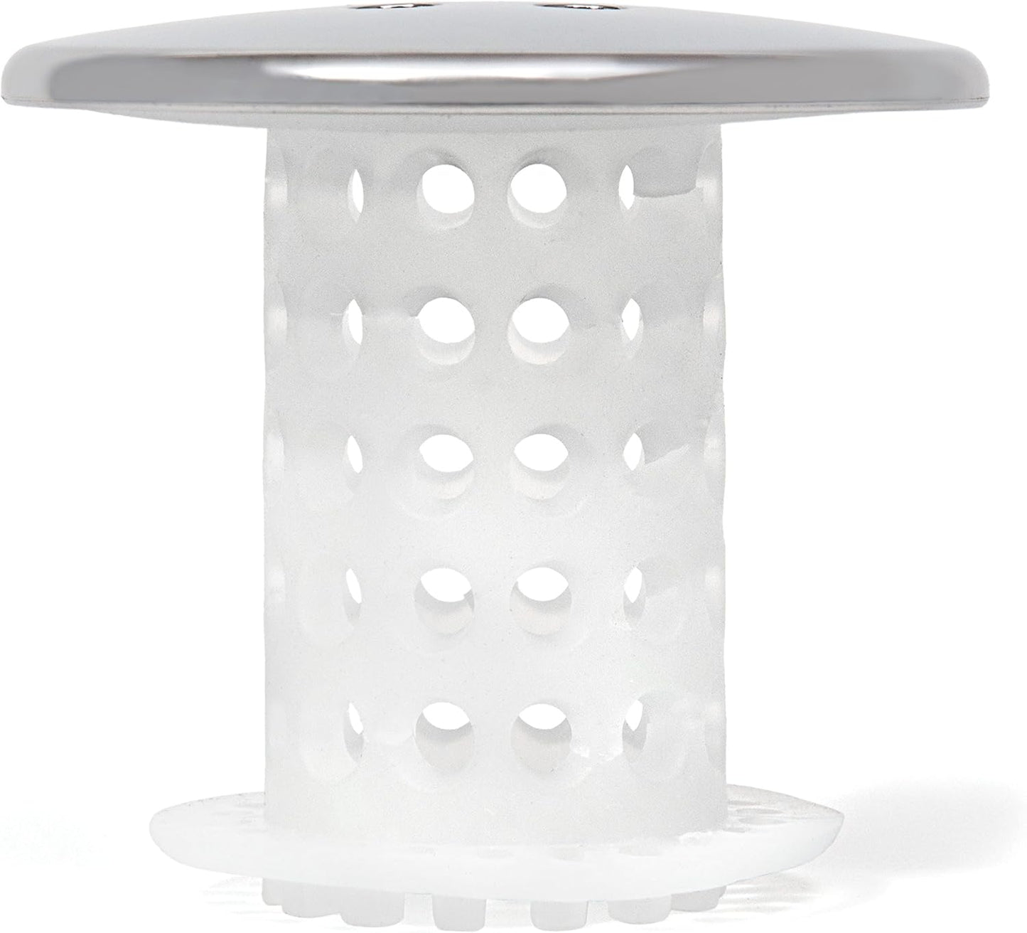 TubShroom Chemical-Free Drain Hair Catcher for Family Bathrooms - Safer Alternative to Drano Around Kids and Pets