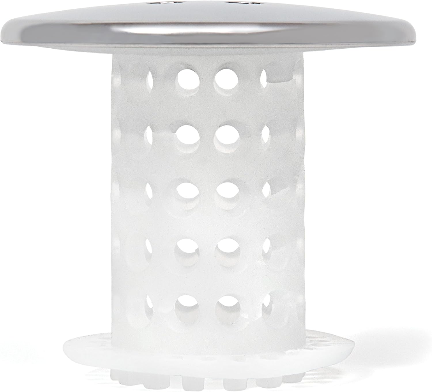 TubShroom Chemical-Free Drain Hair Catcher for Family Bathrooms - Safer Alternative to Drano Around Kids and Pets
