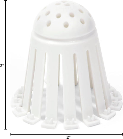 TubShroom Toss 21pk - Simple Peel-and-Stick Disposable Drain Strainers for a Clean, Intentional Bathroom