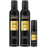 TRESemmé Extra Hold Shaping Mousse 3-Piece Bundle – Budget-Friendly Curly Hair Styling for Shared Family Bathrooms