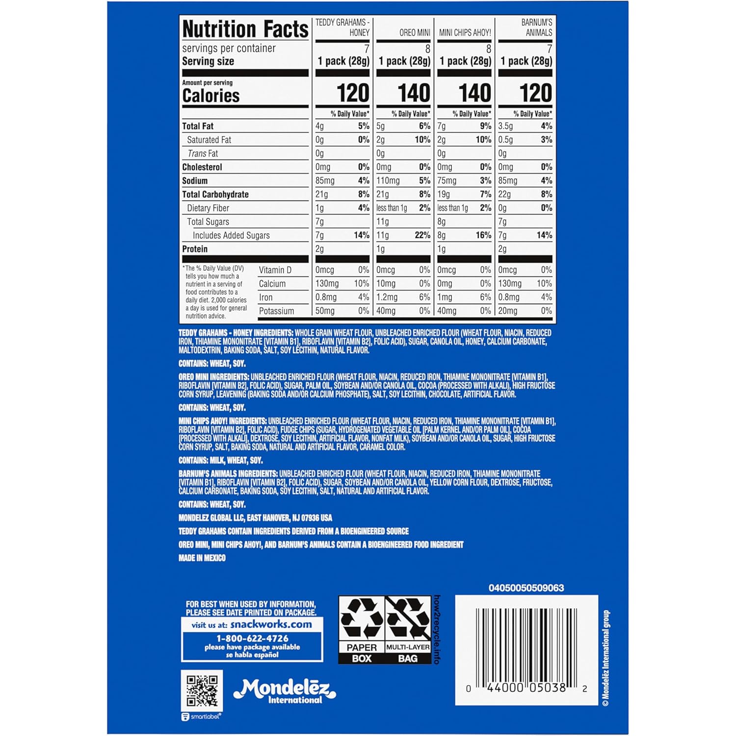 two bulk size options: 30-count or 120-count boxes