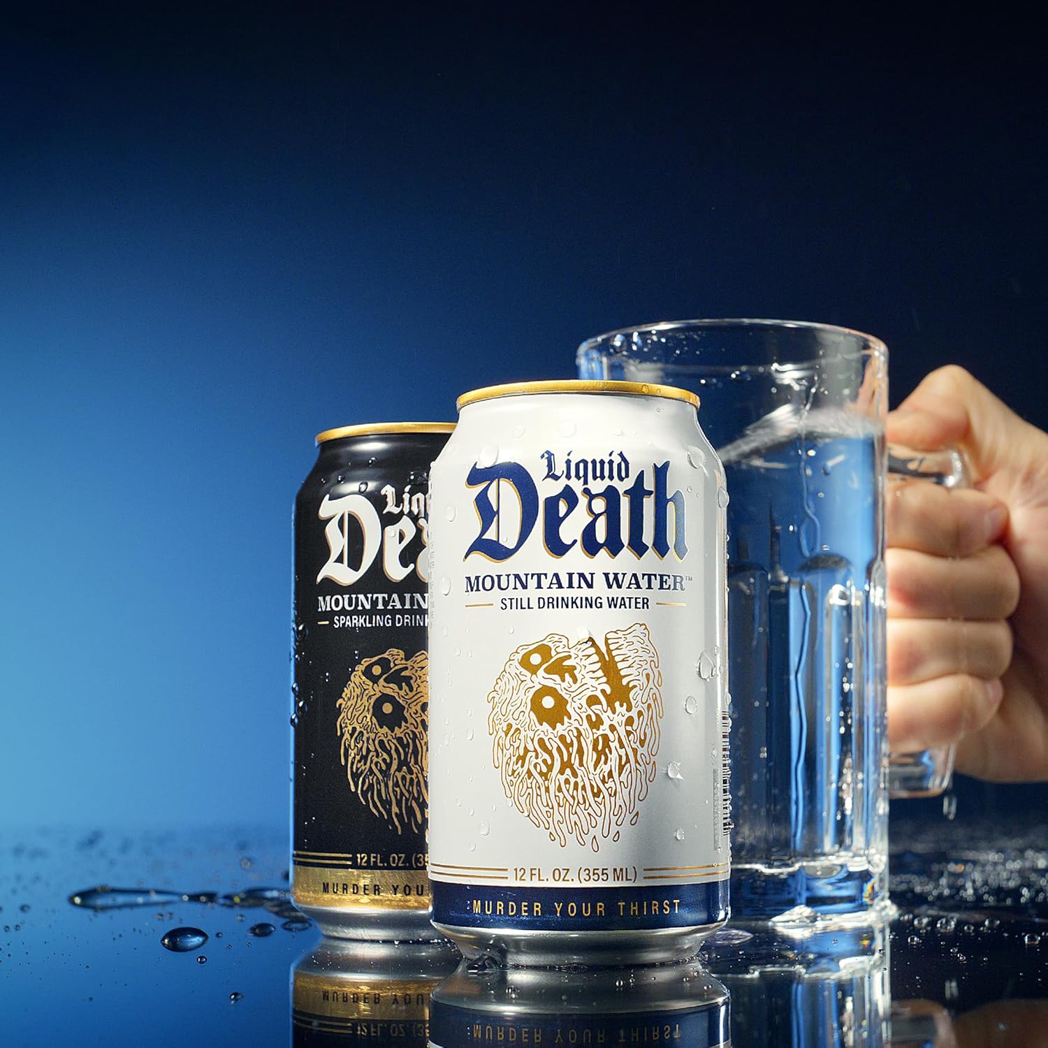 two can sizes (12 fl oz standard and 19.2 fl oz tallboy) for portability or value