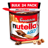 Nutella & GO! Hazelnut Spread Snack Cups – School Lunchbox Treat for Kids, 24 Pack of 1.8 oz Portioned Cups