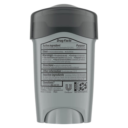 two scent profiles: sport (aromatic fougère/woody) and clean