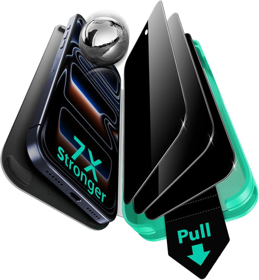 two-way privacy filter blocking side views beyond 28 degrees while preserving front-on clarity