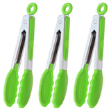 HINMAY Mini Serving Tongs – Restrained Silicone Accessory for Capsule Kitchen Collections