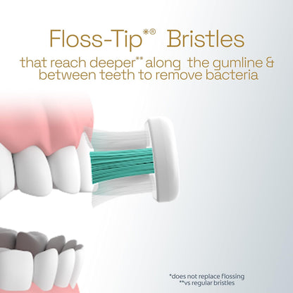 u-shaped brush head with high-density bristles for rapid foaming action