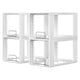 4 - White( 4 Pack)