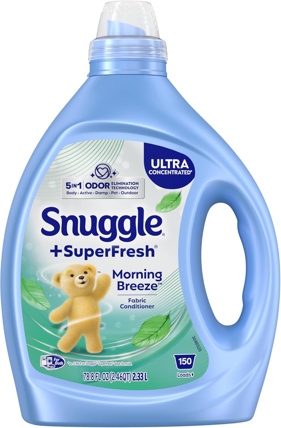 ultra concentrated liquid formula delivering 150 medium loads per 78.8 oz bottle
