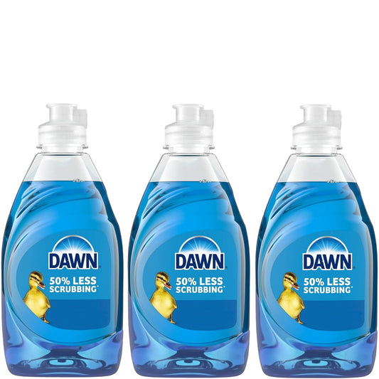ultra concentrated liquid formula delivering 3x grease-cleaning power per drop
