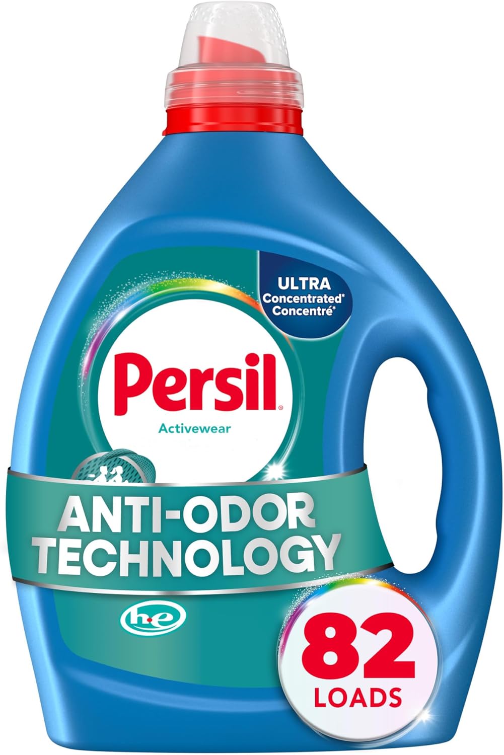 ultra-concentrated liquid formula delivering 82 loads per 82.5 fl oz bottle