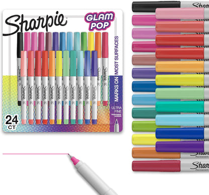 ultra-fine 0.5mm point for extreme control and precision