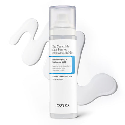 ultra-fine milky mist spray nozzle that distributes product evenly across the face