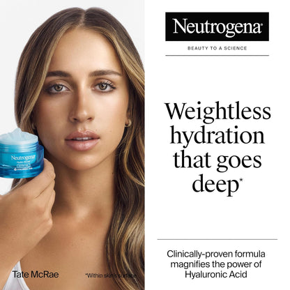 ultra-lightweight water gel texture for fast, non-greasy absorption