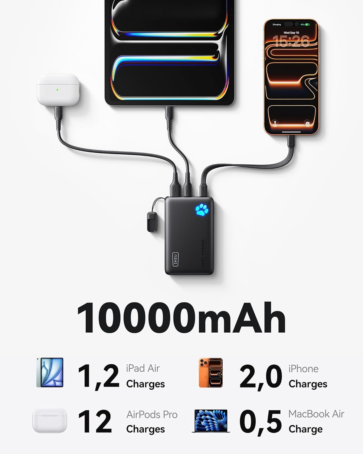ultra-slim 5.26 x 2.7 x 0.5 inch chassis weighing 182g