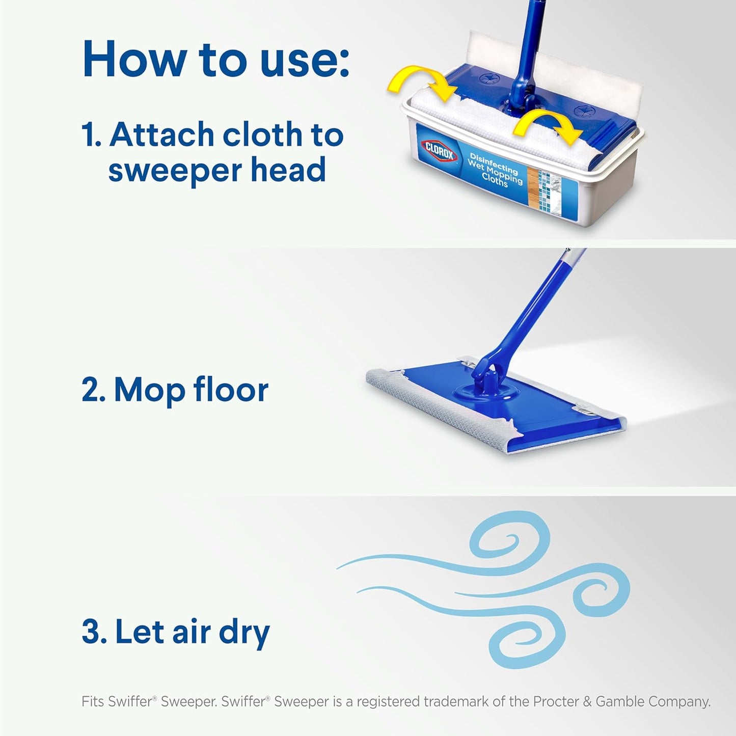 ultra-textured cloth construction that traps 4x more particles, dirt, and hair versus standard clorox disinfecting wipes