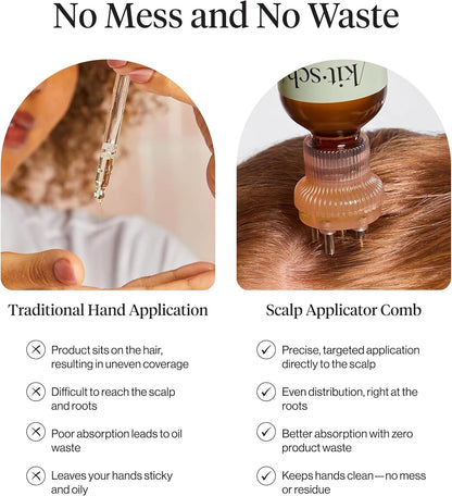 universal design suitable for curly, wavy, and straight hair types