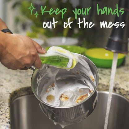 universal fit with all scotch-brite dishwand handles