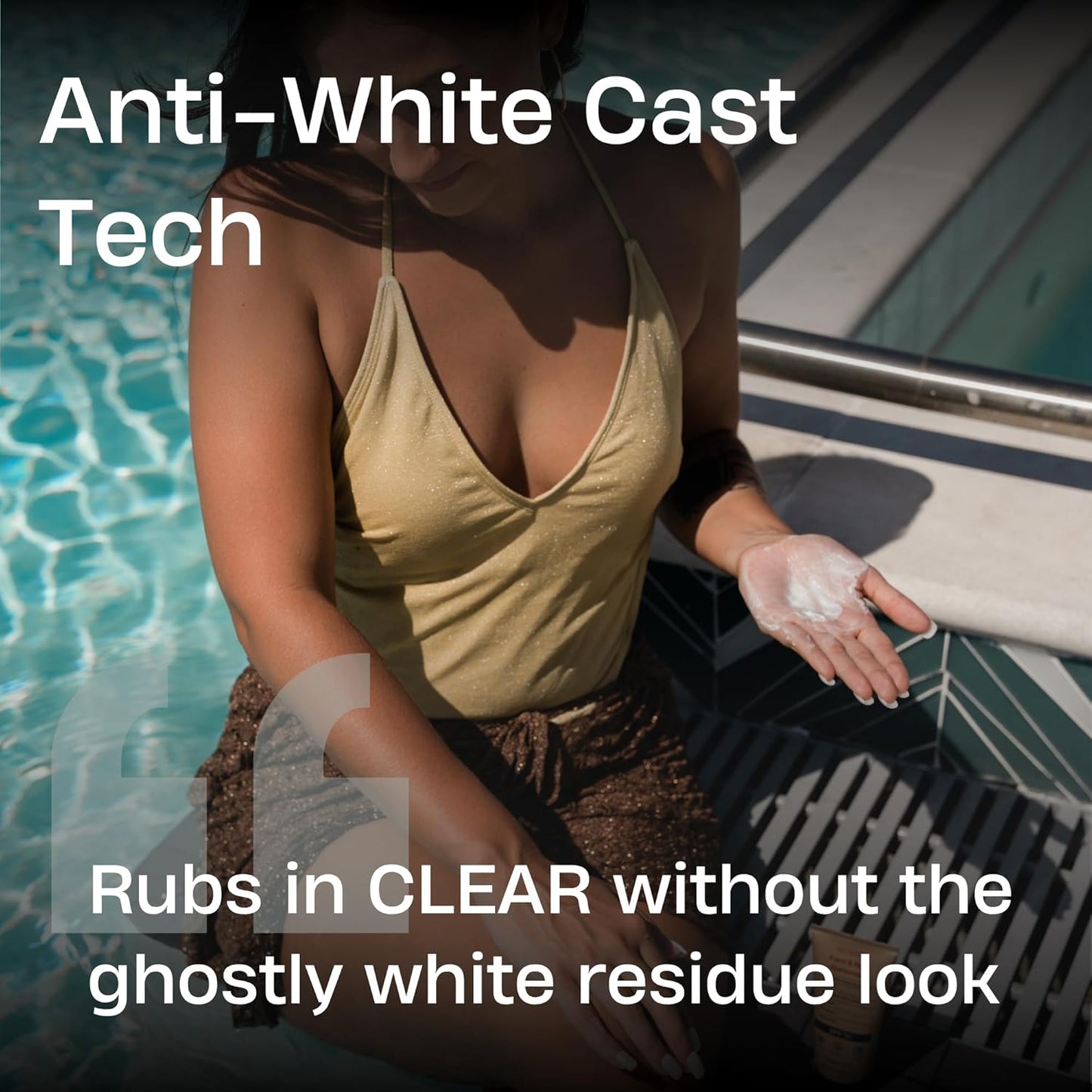 unscented, non-greasy cream that leaves no white residue
