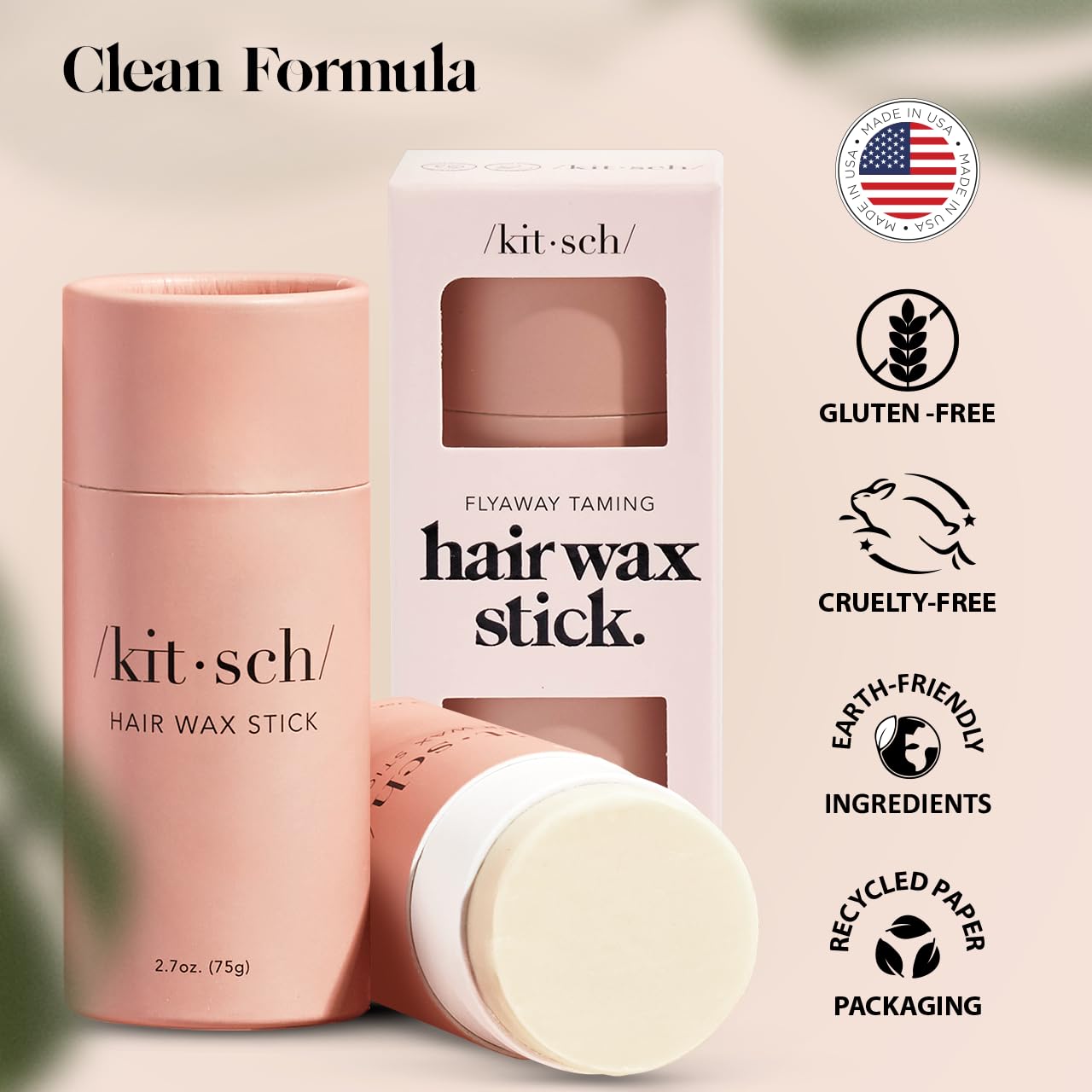 unscented, plant-based, cruelty-free clean beauty formulation
