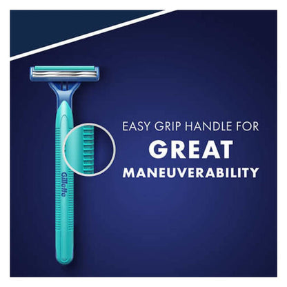 up to 8 shaves per razor lifespan