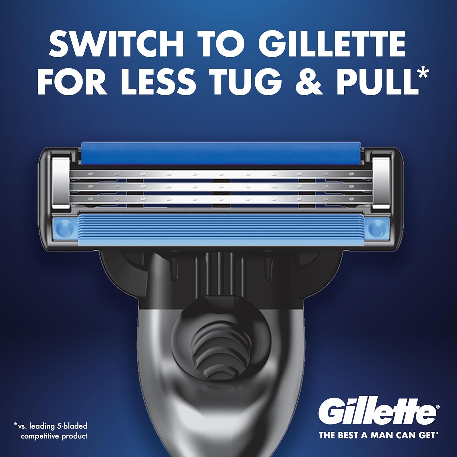 upgraded lubrication strip that fades when shave quality drops