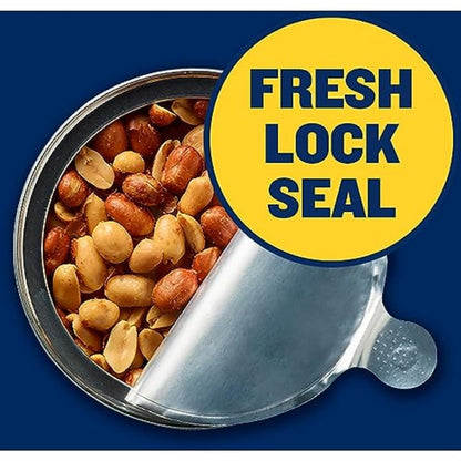 usa-grown peanuts backed by the planters quality guarantee for over a century