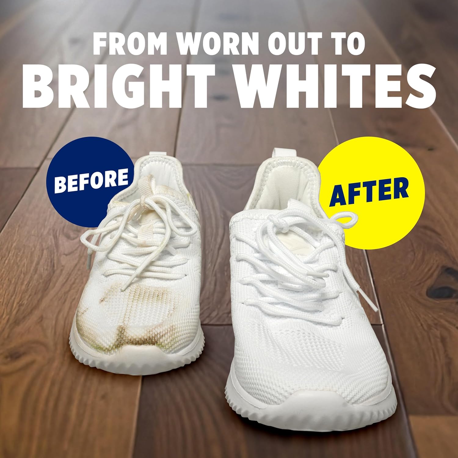 usable as both in-wash additive and pre-soak treatment mixed with water