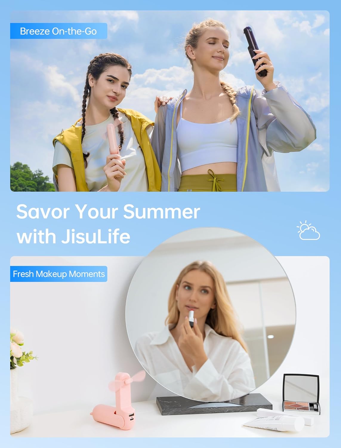 usb type-c charging port and button control for speed and flashlight toggling