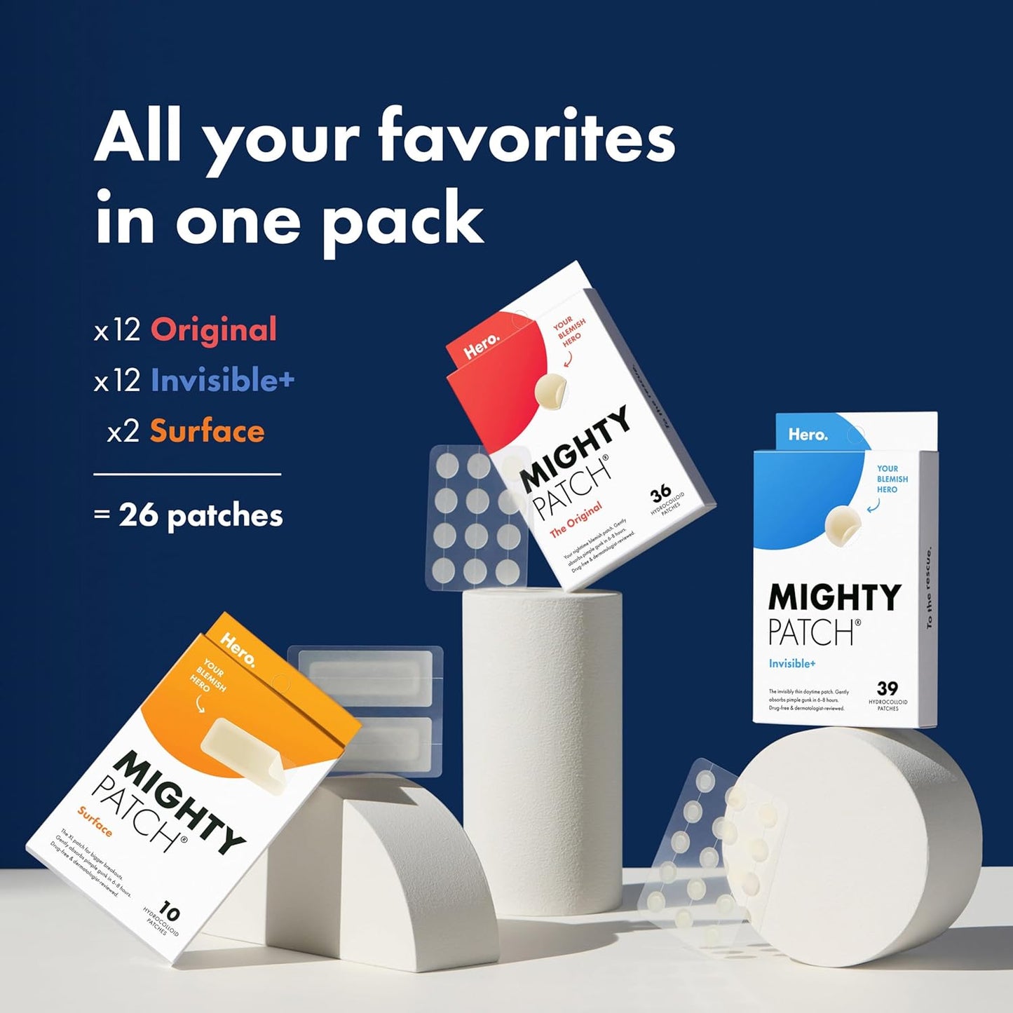 uv-sterilized, allergy-tested, and dermatologist-reviewed patches